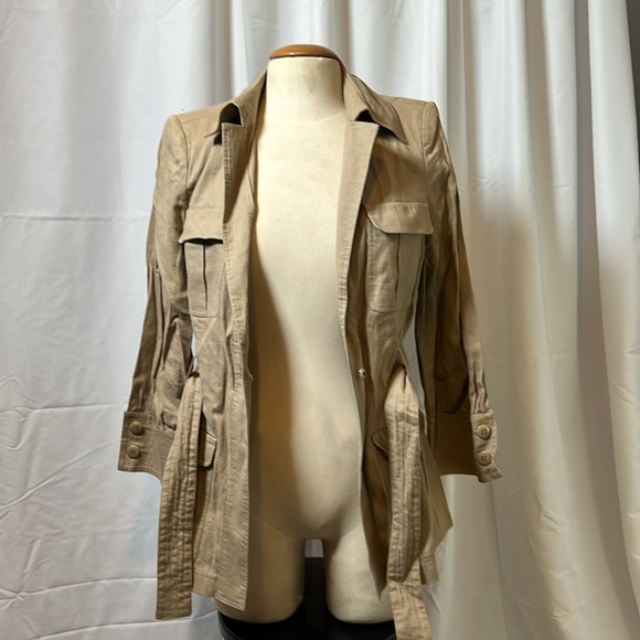 Vintage Armani Safari Jacket Size 10 (It) - Picture 4 of 5